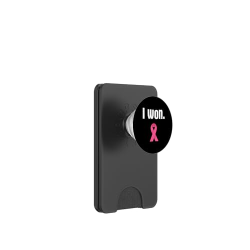 I Won Breast Cancer Awareness Rosa Schleife Brustkrebs PopSockets PopWallet für MagSafe I Won Breast Cancer Awareness Rosa Schleife Brustkrebs PopSockets PopWallet für MagSafe von Rosa Schleife Brustkrebsmonat Oktober Geschenke