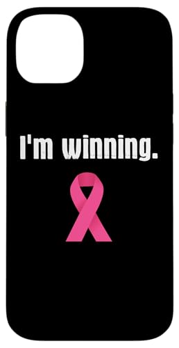 I'm Winning Breast Cancer Awareness Rosa Schleife Brustkrebs Hülle für iPhone 14 Plus von Rosa Schleife Brustkrebsmonat Oktober Geschenke