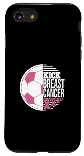 Kick Breast Cancer Rosa Schleife Brustkrebs Hülle für iPhone SE (2020) / 7 / 8 von Rosa Schleife Brustkrebsmonat Oktober Geschenke