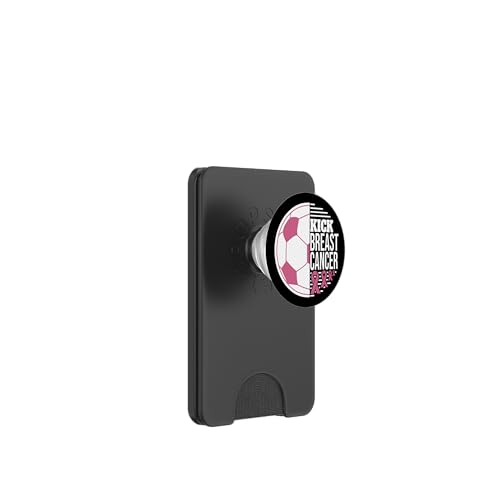 Kick Breast Cancer Rosa Schleife Brustkrebs PopSockets PopWallet für MagSafe von Rosa Schleife Brustkrebsmonat Oktober Geschenke
