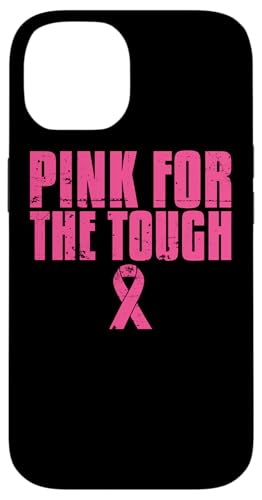 Pink For The Tough Breast Cancer Rosa Schleife Brustkrebs Hülle für iPhone 14 von Rosa Schleife Brustkrebsmonat Oktober Geschenke