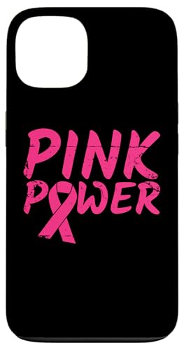 Pink Power Rosa Schleife Brustkrebs Hülle für iPhone 13 von Rosa Schleife Brustkrebsmonat Oktober Geschenke