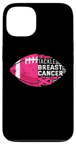 Tackle Breast Cancer Football Rosa Schleife Brustkrebs Hülle für iPhone 13 von Rosa Schleife Brustkrebsmonat Oktober Geschenke