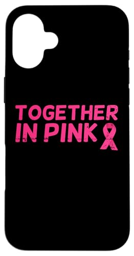 Together Pink Rosa Schleife Brustkrebs Hülle für iPhone 16 Plus von Rosa Schleife Brustkrebsmonat Oktober Geschenke