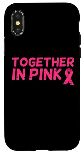 Together Pink Rosa Schleife Brustkrebs Hülle für iPhone X/XS Together Pink Rosa Schleife Brustkrebs Hülle für iPhone X/XS von Rosa Schleife Brustkrebsmonat Oktober Geschenke