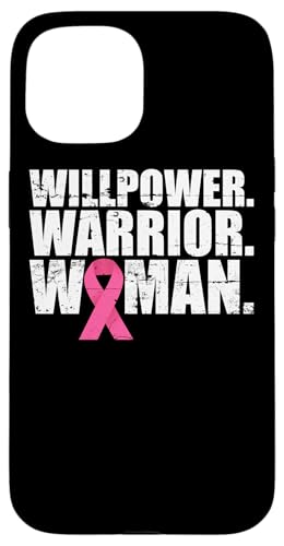 Willpower Warrior Woman Rosa Schleife Brustkrebs Hülle für iPhone 15 Willpower Warrior Woman Rosa Schleife Brustkrebs Hülle für iPhone 15 von Rosa Schleife Brustkrebsmonat Oktober Geschenke
