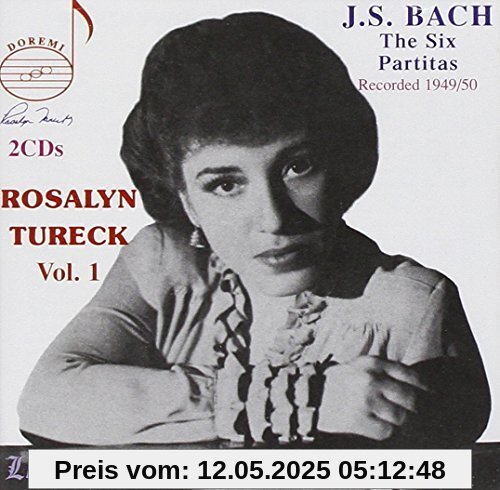 Tureck Vol.1/Bach Partiten Tureck Vol.1/Bach Partiten von Rosalyn Tureck