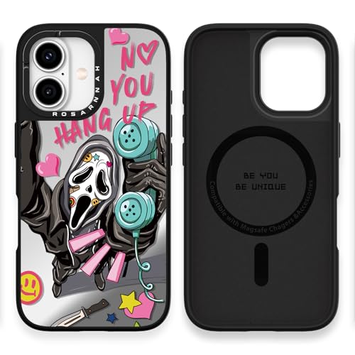 Rosarnnah Kompatibel mit iPhone 16 Hülle für Magsafe – Skeleton Spiegel Cover Design – niedliche Ästhetik Handyhülle für iPhone 16 6.1" Rosarnnah Kompatibel mit iPhone 16 Hülle für Magsafe – Skeleton Spiegel Cover Design – niedliche Ästhetik Handyhülle für iPhone 16 6.1" von Rosarnnah