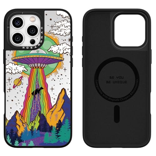 Rosarnnah Kompatibel mit iPhone 16 Pro Hülle für Magsafe – UFO Spiegel Cover Design – niedliche Ästhetik Handyhülle für iPhone 16 Pro 6.1" Rosarnnah Kompatibel mit iPhone 16 Pro Hülle für Magsafe – UFO Spiegel Cover Design – niedliche Ästhetik Handyhülle für iPhone 16 Pro 6.1" von Rosarnnah