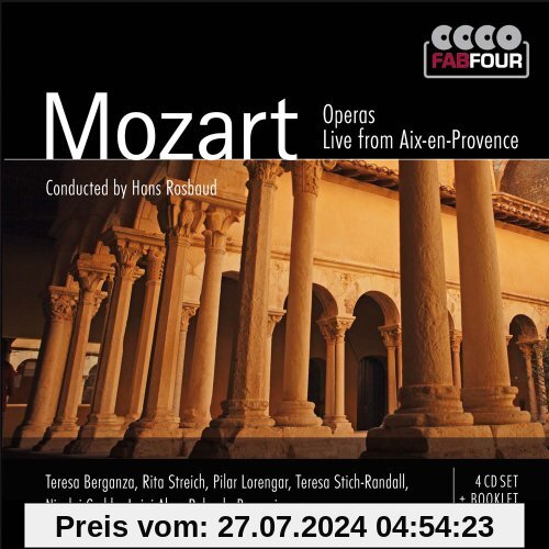 Mozart Operas-Live from Aix-en-Provence von Rosbaud