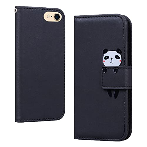 Rosbtib Hülle für iPhone 7/8/SE 2022/2020, Schutzhülle mit Ständer Funktion PU Leder Tasche Klappbar Handyhülle Magnetverschluss Cover Stoßfest Schutzhülle iPhone 7/8/SE3/SE2 - Oranger Frosch von Rosbtib