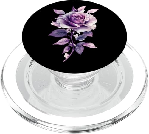 Rosa Rosenblume Botaniker Gartenblume Rosa Rose PopSockets PopGrip für MagSafe von Rose Flower Gardening Botanist Designs