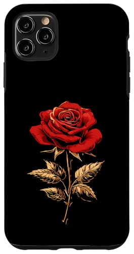 Rote Rose Blume Botaniker Garten Blume Rose Hülle für iPhone 11 Pro Max von Rose Flower Gardening Botanist Designs