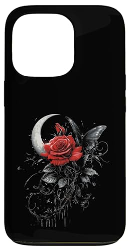 Rote Rose Blume Botaniker Garten Blume Rose Hülle für iPhone 13 Pro von Rose Flower Gardening Botanist Designs