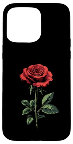 Rote Rose Blume Botaniker Garten Blume Rose Hülle für iPhone 15 Pro Max von Rose Flower Gardening Botanist Designs
