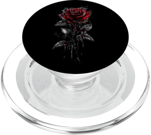 Rote Rose Blume Botaniker Garten Blume Rose PopSockets PopGrip für MagSafe von Rose Flower Gardening Botanist Designs