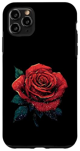 Rote Rose Blume Botaniker Garten Blume Rote Rose Hülle für iPhone 11 Pro Max von Rose Flower Gardening Botanist Designs