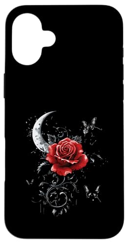 Rote Rose Blume Botaniker Garten Blume Rote Rose Hülle für iPhone 16 Plus von Rose Flower Gardening Botanist Designs