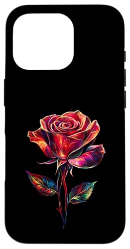 Rote Rose Blume Botaniker Garten Gartenarbeit Blume Rose Hülle für iPhone 16 Pro von Rose Flower Gardening Botanist Designs