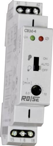 Rose LM CRM-4/230 CRM-4/230 Treppenhaus-Lichtautomat 230 V/AC 1 St. Zeitbereich: 0.5 - 10 min 1 Wech von Rose LM