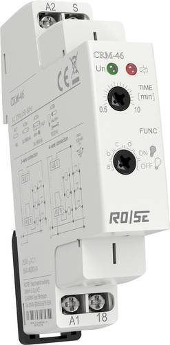 Rose LM CRM-46 CRM-46 Treppenhaus-Lichtautomat 230 V/AC 1 St. Zeitbereich: 30s - 10 min 1 Wechsler von Rose LM