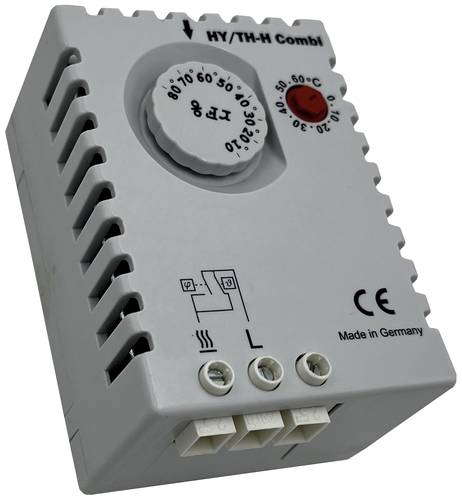 Rose LM Schaltschrank-Hygrostat-Thermostat-Kombination HY/TH Combi 230 V/AC 1 Schließer, 1 Öffner von Rose LM