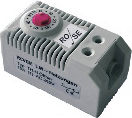 Rose LM Schaltschrankheizungs-Thermostat TH-H 1 Öffner (L x B x H) 60 x 32 x 43mm 1St. von Rose LM