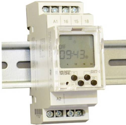 Rose LM Zeitschaltuhr für Hutschiene SHT-1/UNI 1 Wechsler 16A 24 V/DC, 250 V/AC Tagesprogramm, Woch Rose LM Zeitschaltuhr für Hutschiene SHT-1/UNI 1 Wechsler 16A 24 V/DC, 250 V/AC Tagesprogramm, Woch von Rose LM