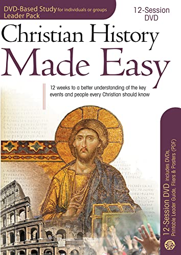 Christian History Made Easy Leader Pack for Group or Individual study (12-session DVD) von Rose Publishing
