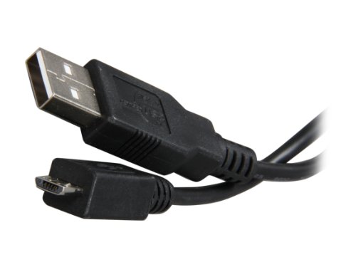 Rosewill RCAB-11018 Kabel USB 2.0 A Stecker auf Micro B Stecker, 3 m, Schwarz von Rosewill