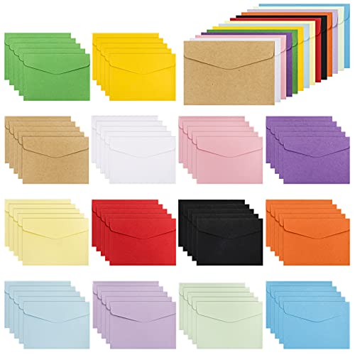 RosewineC 70 Stück Mini Umschläge Bunt 11,5 x 8,2 cm Mini Briefumschläge Bunt für Geschenkkarte Hochzeit, Geburtstag Party Supplies, Mini Kuvert RosewineC 70 Stück Mini Umschläge Bunt 11,5 x 8,2 cm Mini Briefumschläge Bunt für Geschenkkarte Hochzeit, Geburtstag Party Supplies, Mini Kuvert von RosewineC