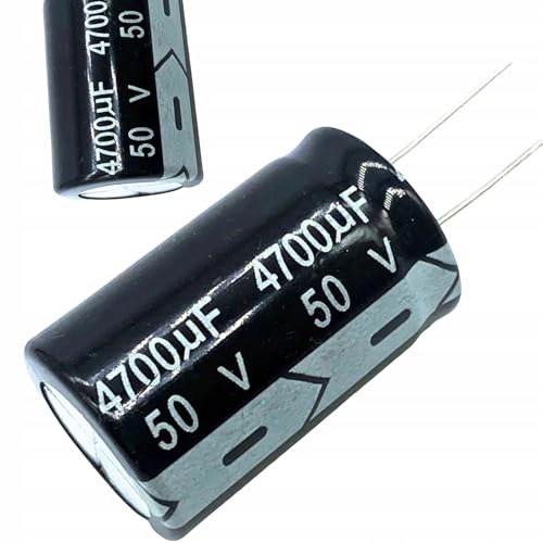 Rosfix 4700uF 50V DC – Elektrolytkondensator | Durchsteckmontage, hohe Kapazität, langlebig | Für elektronische Schaltungen | Elektronikkomponente Rosfix 4700uF 50V DC – Elektrolytkondensator | Durchsteckmontage, hohe Kapazität, langlebig | Für elektronische Schaltungen | Elektronikkomponente von Rosfix
