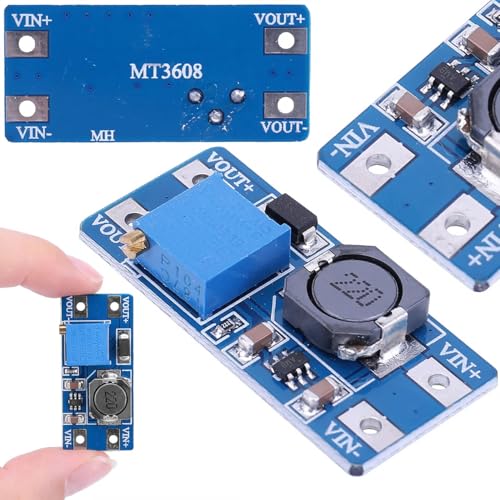 Rosfix MT3608 – DC-DC Step-Up Wandler | 2V-24V Eingang, 2V-28V Ausgang, max. 2A | DIY, tragbare Geräte, eingebaute Systeme | Elektronikmodul Rosfix MT3608 – DC-DC Step-Up Wandler | 2V-24V Eingang, 2V-28V Ausgang, max. 2A | DIY, tragbare Geräte, eingebaute Systeme | Elektronikmodul von Rosfix