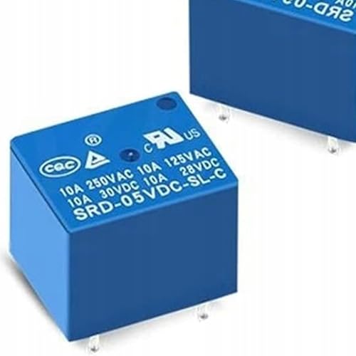 Rosfix SRD-5VDC-SL-C – Relais | 5V DC Spulenspannung, 10A, 240VAC | Zuverlässiges Schalten in Elektronikprojekten | Elektronikbauteil Rosfix SRD-5VDC-SL-C – Relais | 5V DC Spulenspannung, 10A, 240VAC | Zuverlässiges Schalten in Elektronikprojekten | Elektronikbauteil von Rosfix