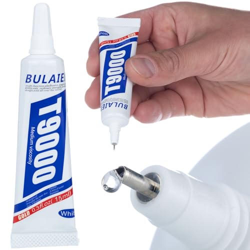 Rosfix T-9000 – Kleber | 15 ml, transparent, geruchsarm | Für Metall, Glas, Keramik, Bambus, Holz, Textilien, Elektronik | Universalkleber von Rosfix
