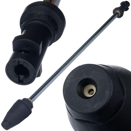 Rosfix Turbodüse Rotationsdüse – Kompatibel mit Hochdruckreinigern Kärcher K2–K7 | 545 mm | 150 bar | Bajonettanschluss von Rosfix