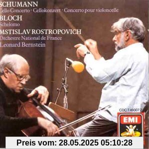 Cello-Konzert/Schelomo/+ von Rostropowitsch