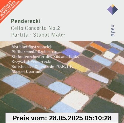Cellokonzert 2/Partita/Stabat von Rostropowitsch