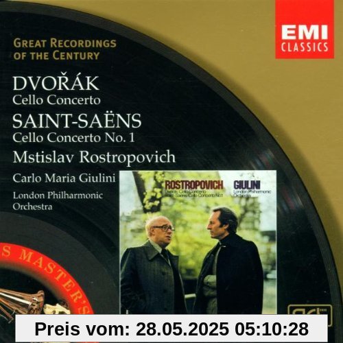 Cellokonzert H-Moll+Nr.1 Cellokonzert H-Moll+Nr.1 von Rostropowitsch