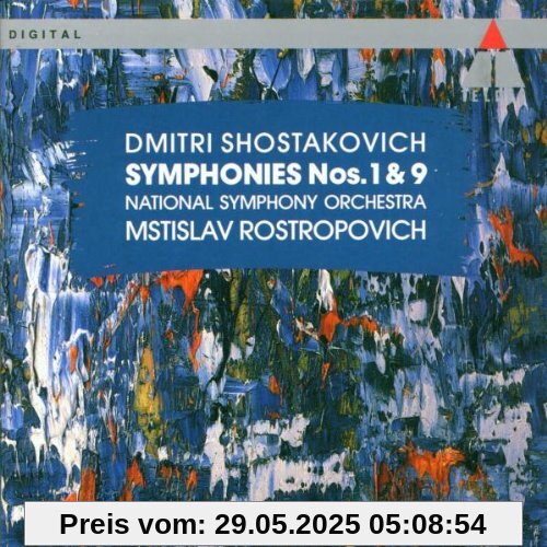 Sinfonien 1 und 9 von Rostropowitsch