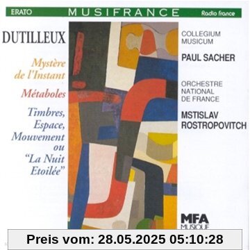 Timbres / Espace u.a. von Rostropowitsch