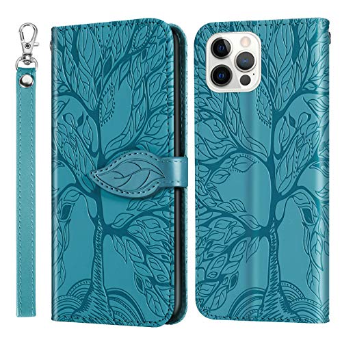Rostsant Handyhülle Kompatibel für iPhone 14 Pro Max Geprägter Baum PU Leder iPhone 14 Pro Max Flip Case Brieftasche Tasche Hülle für iPhone 14 Pro Max - Blau Rostsant Handyhülle Kompatibel für iPhone 14 Pro Max Geprägter Baum PU Leder iPhone 14 Pro Max Flip Case Brieftasche Tasche Hülle für iPhone 14 Pro Max - Blau von Rostsant
