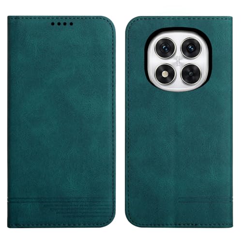 Rostsant Handyhülle für Redmi Note 14 Pro 5G PU Leder Brieftasche Schutzhülle Redmi Note 14 Pro 5G Etui Case Ständer Klapp Hülle für Xiaomi Redmi Note 14 Pro 5G/Redmi Note 14 Pro+ 5G/Poco X7 Grün von Rostsant