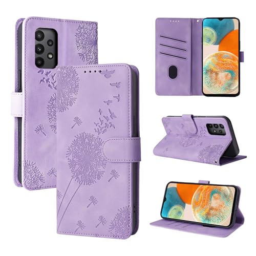 Rostsant Handyhülle für Samsung Galaxy A23 5G/M23 5G Löwenzahn PU Leder Samsung Galaxy A23 Flip Case Brieftasche Tasche Hülle Magnetisch Handyhülle für Samsung M23 5G Violett Rostsant Handyhülle für Samsung Galaxy A23 5G/M23 5G Löwenzahn PU Leder Samsung Galaxy A23 Flip Case Brieftasche Tasche Hülle Magnetisch Handyhülle für Samsung M23 5G Violett von Rostsant