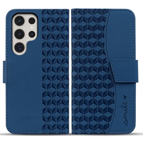 Rostsant Handyhülle für Samsung Galaxy S23 Ultra 5G Hülle Premium PU Leder Schutzhülle Samsung Galaxy S23 Ultra Flip Case Brieftasche Kartenschlitz Hülle für Samsung Galaxy S23 Ultra 5G 2023 Blau Rostsant Handyhülle für Samsung Galaxy S23 Ultra 5G Hülle Premium PU Leder Schutzhülle Samsung Galaxy S23 Ultra Flip Case Brieftasche Kartenschlitz Hülle für Samsung Galaxy S23 Ultra 5G 2023 Blau von Rostsant