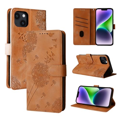 Rostsant Handyhülle für iPhone 14 Plus 6.7 Zoll Löwenzahn PU Leder iPhone 14 Plus 6.7 Flip Case Brieftasche Tasche Hülle Magnetisch Handyhülle für iPhone 14 Plus 6.7 Zoll Braun Rostsant Handyhülle für iPhone 14 Plus 6.7 Zoll Löwenzahn PU Leder iPhone 14 Plus 6.7 Flip Case Brieftasche Tasche Hülle Magnetisch Handyhülle für iPhone 14 Plus 6.7 Zoll Braun von Rostsant