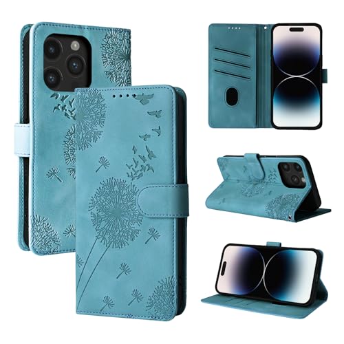 Rostsant Handyhülle für iPhone 14 Pro 6.1 Zoll Löwenzahn PU Leder iPhone 14 Pro 6.1 Flip Case Brieftasche Tasche Hülle Magnetisch Handyhülle für iPhone 14 Pro 6.1 Zoll Blau Rostsant Handyhülle für iPhone 14 Pro 6.1 Zoll Löwenzahn PU Leder iPhone 14 Pro 6.1 Flip Case Brieftasche Tasche Hülle Magnetisch Handyhülle für iPhone 14 Pro 6.1 Zoll Blau von Rostsant