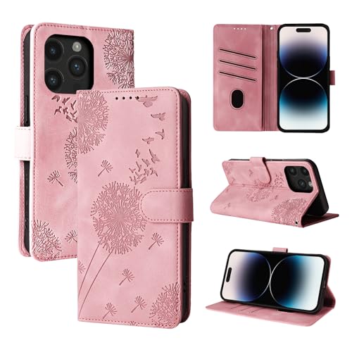 Rostsant Flip Case Brieftasche Hülle für iPhone 14 Pro 6.1 Zoll, Roségold, PU Leder + TPU Silikon, Magnetisch, Faltbar Rostsant Flip Case Brieftasche Hülle für iPhone 14 Pro 6.1 Zoll, Roségold, PU Leder + TPU Silikon, Magnetisch, Faltbar von Rostsant