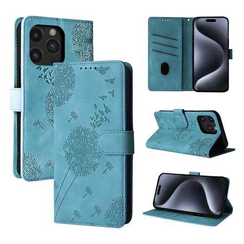 Rostsant Handyhülle für iPhone 15 Pro 6.1 Zoll Löwenzahn PU Leder iPhone 15 Pro 6.1 Flip Case Brieftasche Tasche Hülle Magnetisch Handyhülle für iPhone 15 Pro 6.1 Zoll Blau Rostsant Handyhülle für iPhone 15 Pro 6.1 Zoll Löwenzahn PU Leder iPhone 15 Pro 6.1 Flip Case Brieftasche Tasche Hülle Magnetisch Handyhülle für iPhone 15 Pro 6.1 Zoll Blau von Rostsant