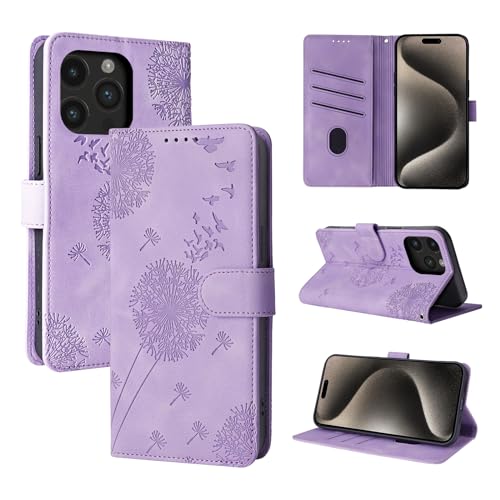 Rostsant Handyhülle für iPhone 15 Pro Max 6.7 Zoll Löwenzahn PU Leder iPhone 15 Pro Max 6.7 Flip Case Brieftasche Tasche Hülle Magnetisch Handyhülle für iPhone 15 Pro Max 6.7 Zoll Violett Rostsant Handyhülle für iPhone 15 Pro Max 6.7 Zoll Löwenzahn PU Leder iPhone 15 Pro Max 6.7 Flip Case Brieftasche Tasche Hülle Magnetisch Handyhülle für iPhone 15 Pro Max 6.7 Zoll Violett von Rostsant